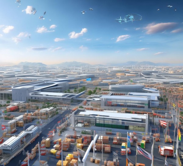 元宝山区跨境电商物流园,构建跨境贸易新枢纽,驱动区域经济高质量发展